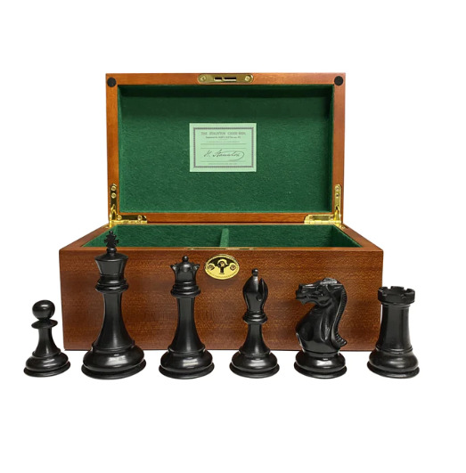 1849 Antique Staunton Collectors Series Chess Men & Box -  CHESSMAZE STORE UK